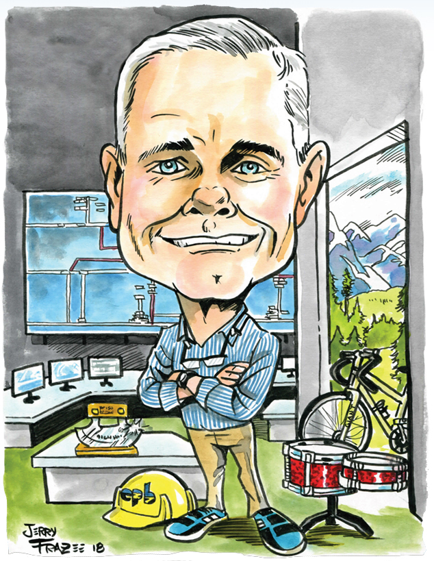 Dinner of Firsts 2018 caricature photo
