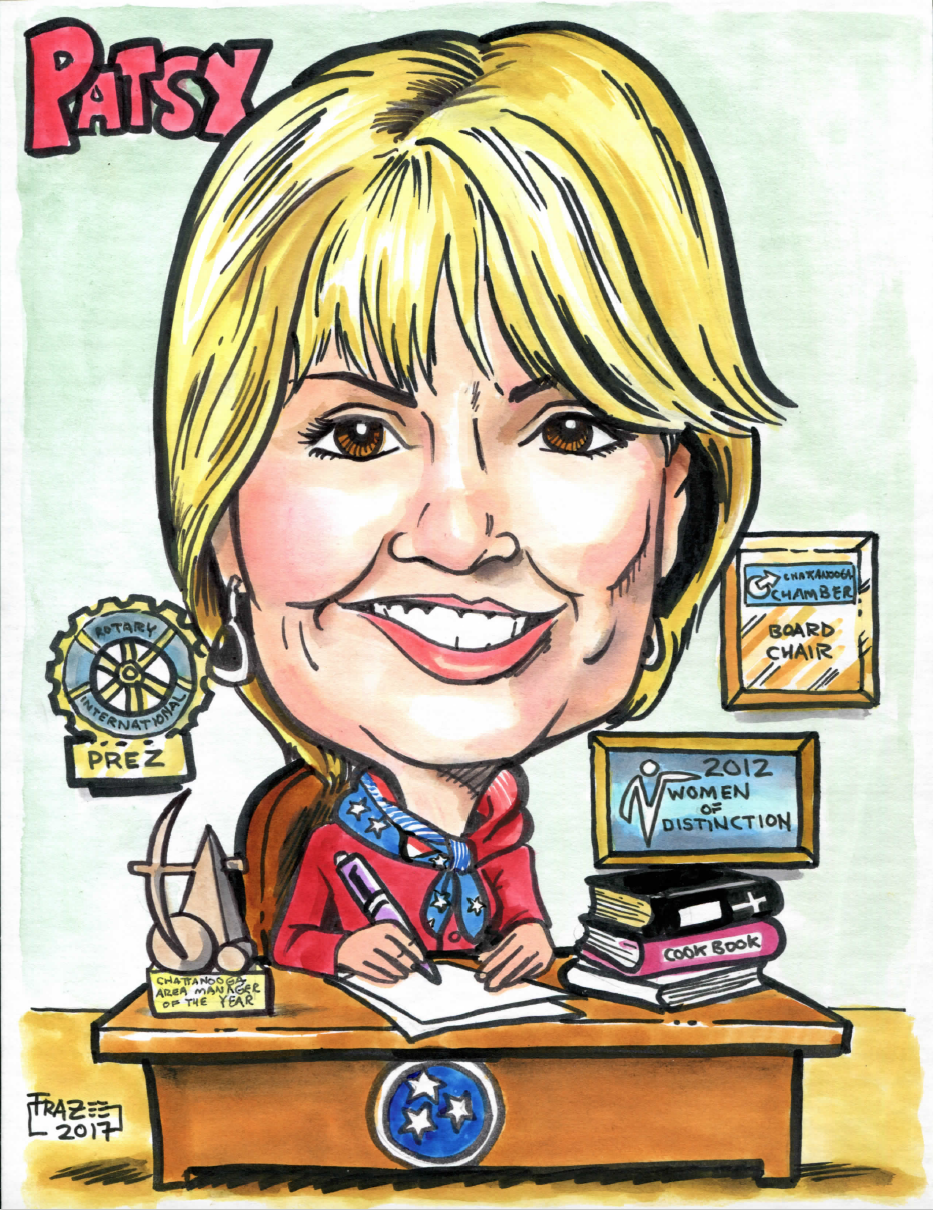 Patsy Caricature