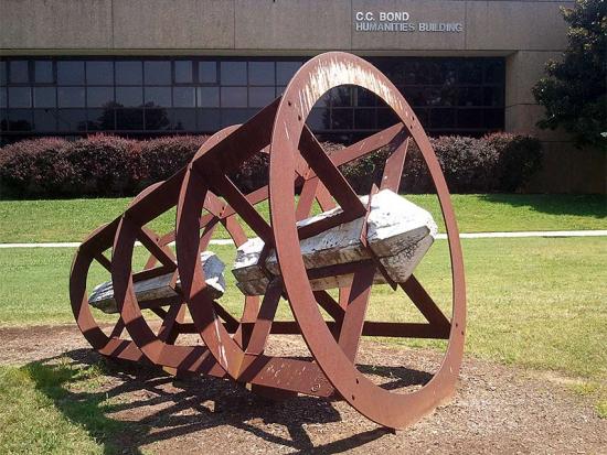 Leonardo's Device Sculpture