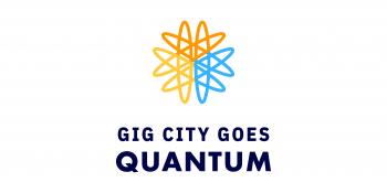 Gig City Goes Quantum at ChattState Gig City Goes Quantum Logo on White Background