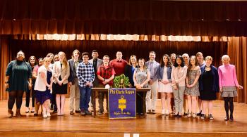spring 2018 ptr ceremony